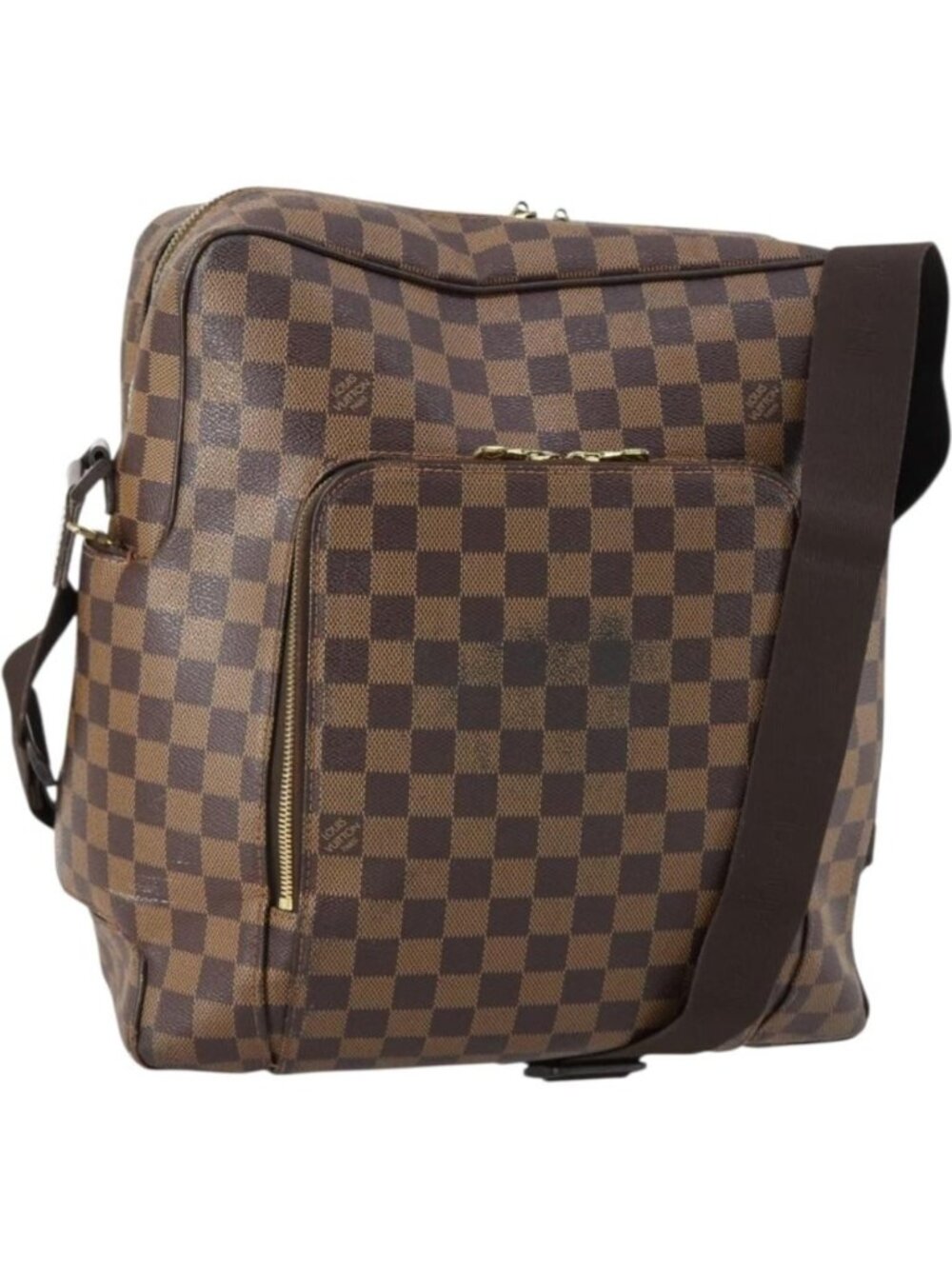 LOUIS VUITTON Damier Ebene Olaf GM Shoulder Bag N41440